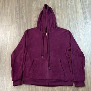 Sweatershirt Hoodie - Burgundy Trendy Color